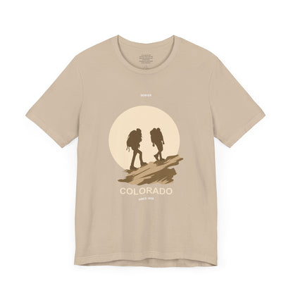 Sunshine Hiking Denver - Unisex Short Sleeve Tee
