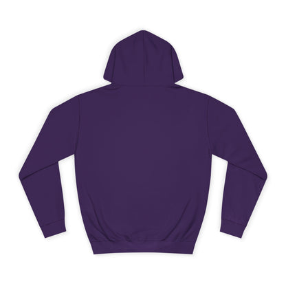 1729 Baltimore (Purple/Black) - Unisex College Hoodie
