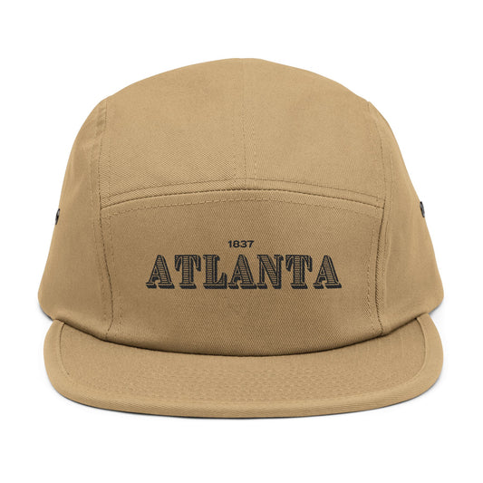 1837 Atlanta - Embroidery 5 Panel Cap