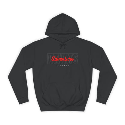 Adventure Awaits Atlanta - Unisex College Hoodie