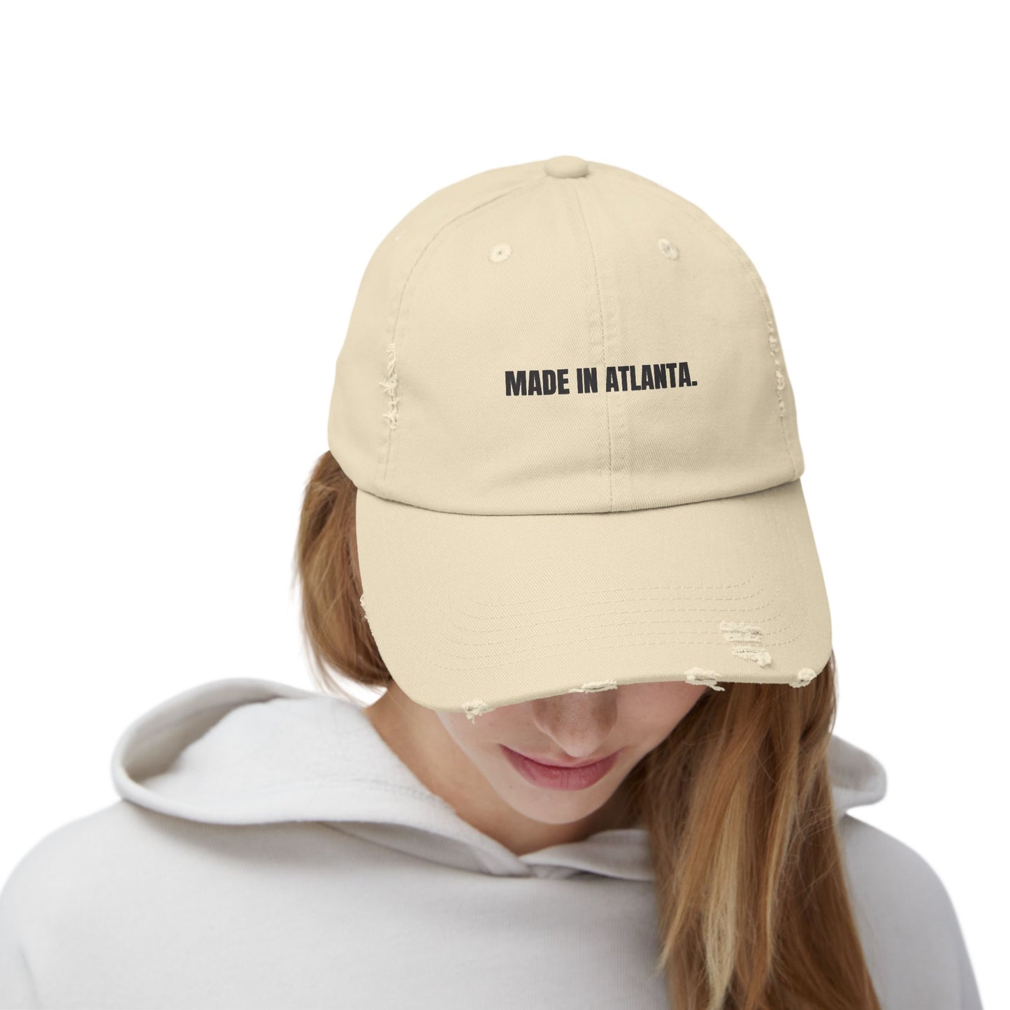 Made in Atlanta - Unisex Distressed Cap