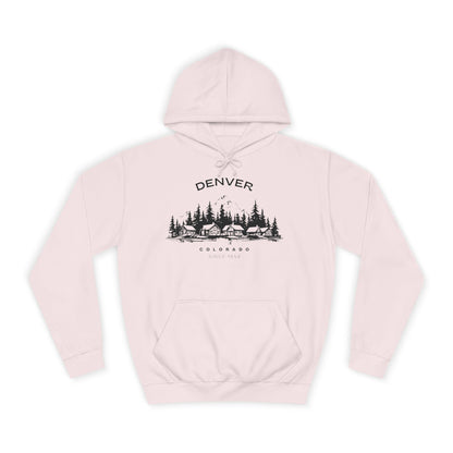 Into The Woods Denver Colorado - Unisex College Hoodie