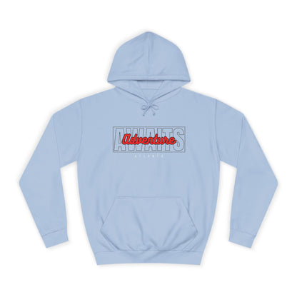 Adventure Awaits Atlanta - Unisex College Hoodie