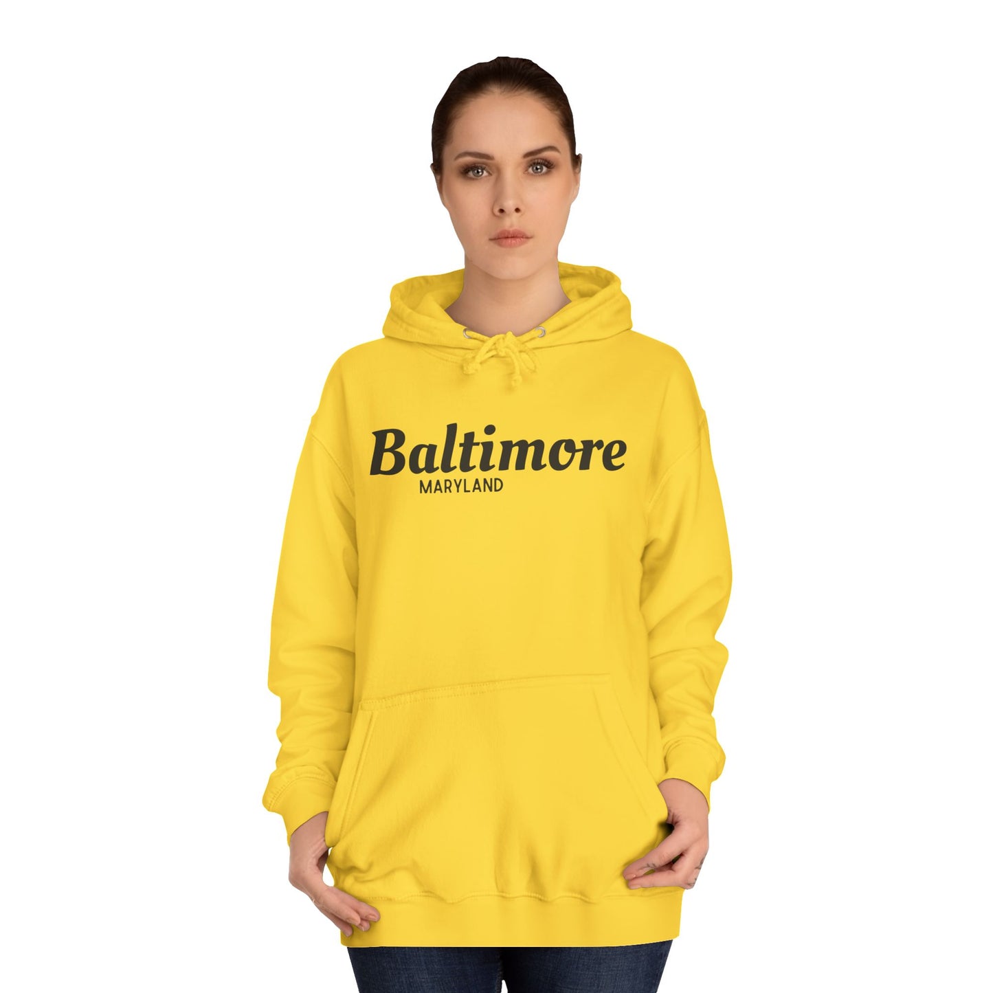 Baltimore Maryland - Unisex College Hoodie