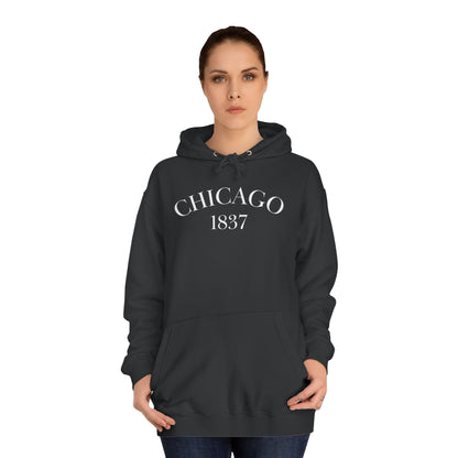 1837 Chicago - Unisex College Hoodie