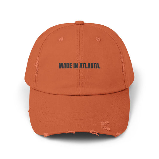 Made in Atlanta - Unisex Distressed Cap