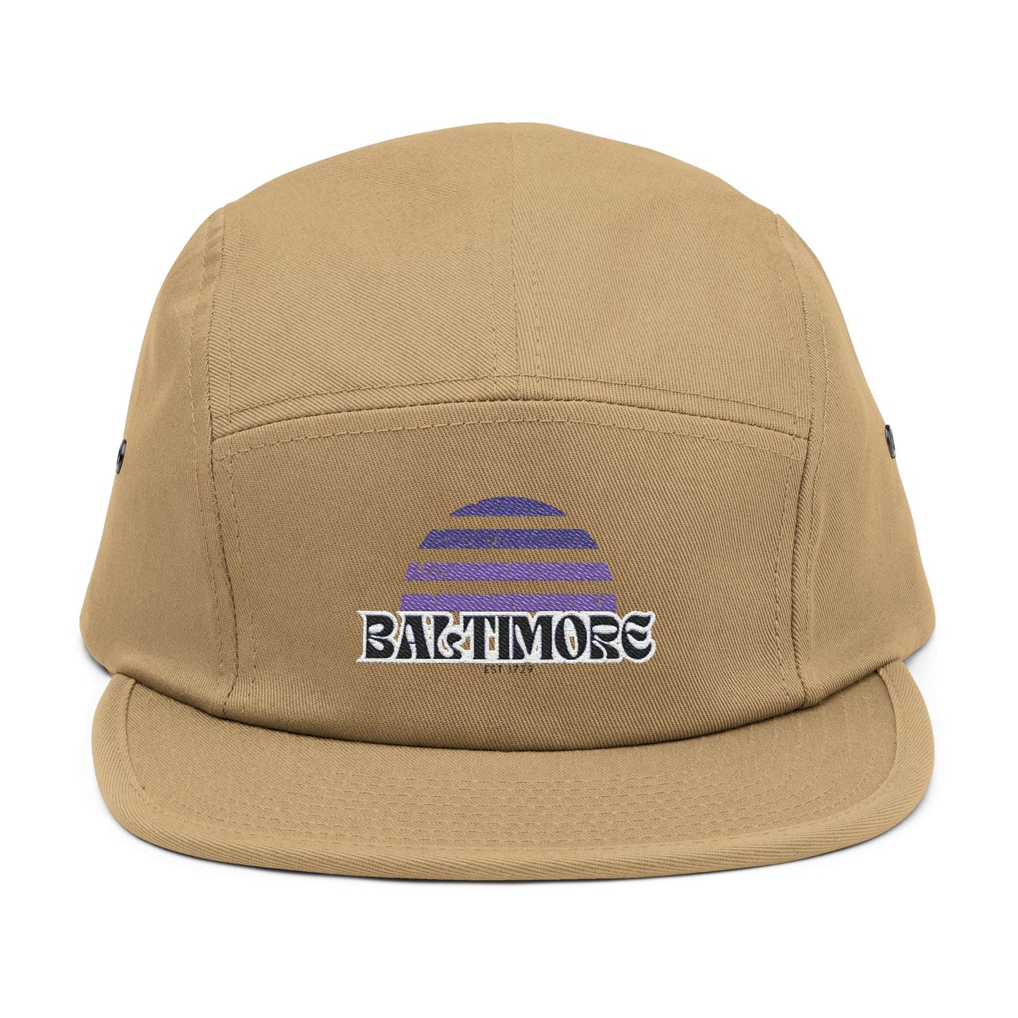 Baltimore Logo - Embroidery 5 Panel Cap