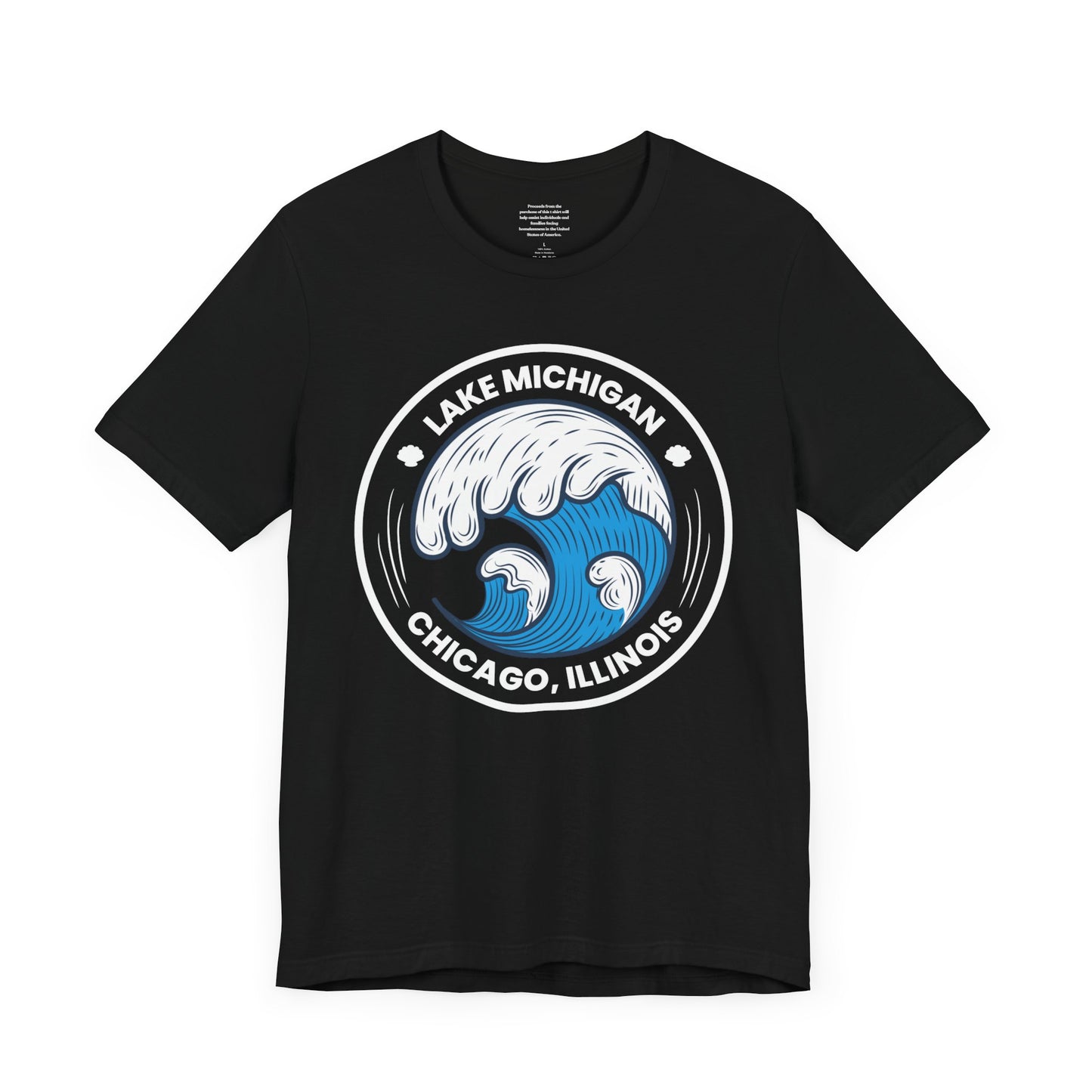 Chicago Lake Michigan - Unisex Short Sleeve Tee