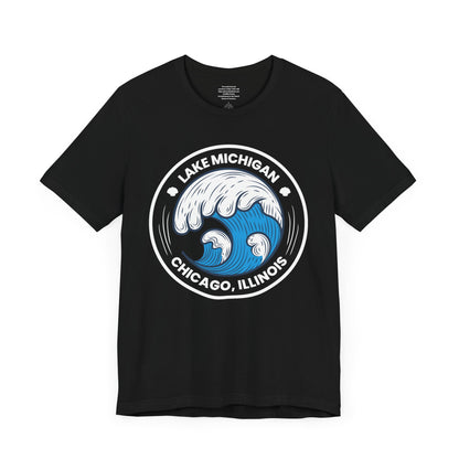 Chicago Lake Michigan - Unisex Short Sleeve Tee