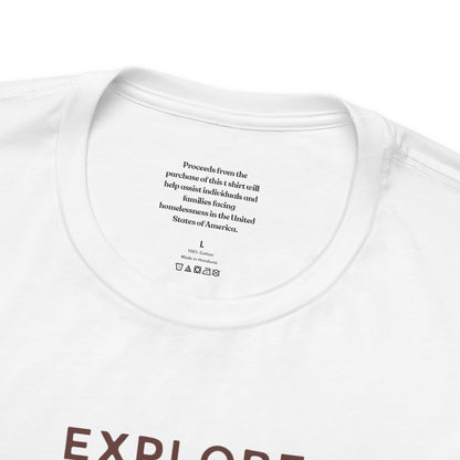 Explore Nature Stone Mountain Georgia - Unisex Short Sleeve Tee