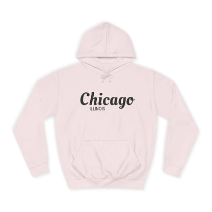 Chicago Illinois - Unisex College Hoodie