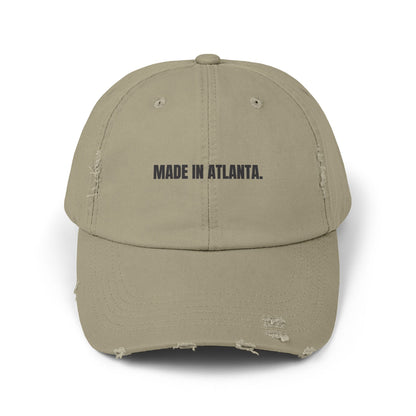 Made in Atlanta - Unisex Distressed Cap