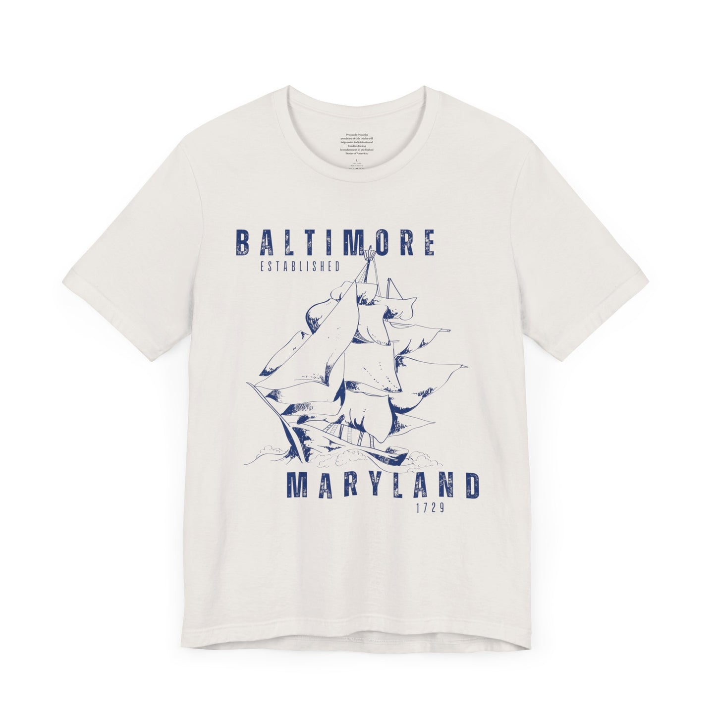 Baltimore Maryland - Unisex Short Sleeve Tee
