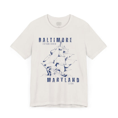 Baltimore Maryland - Unisex Short Sleeve Tee