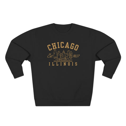 The Bean Downtown Chicago - Unisex Crewneck Sweatshirt