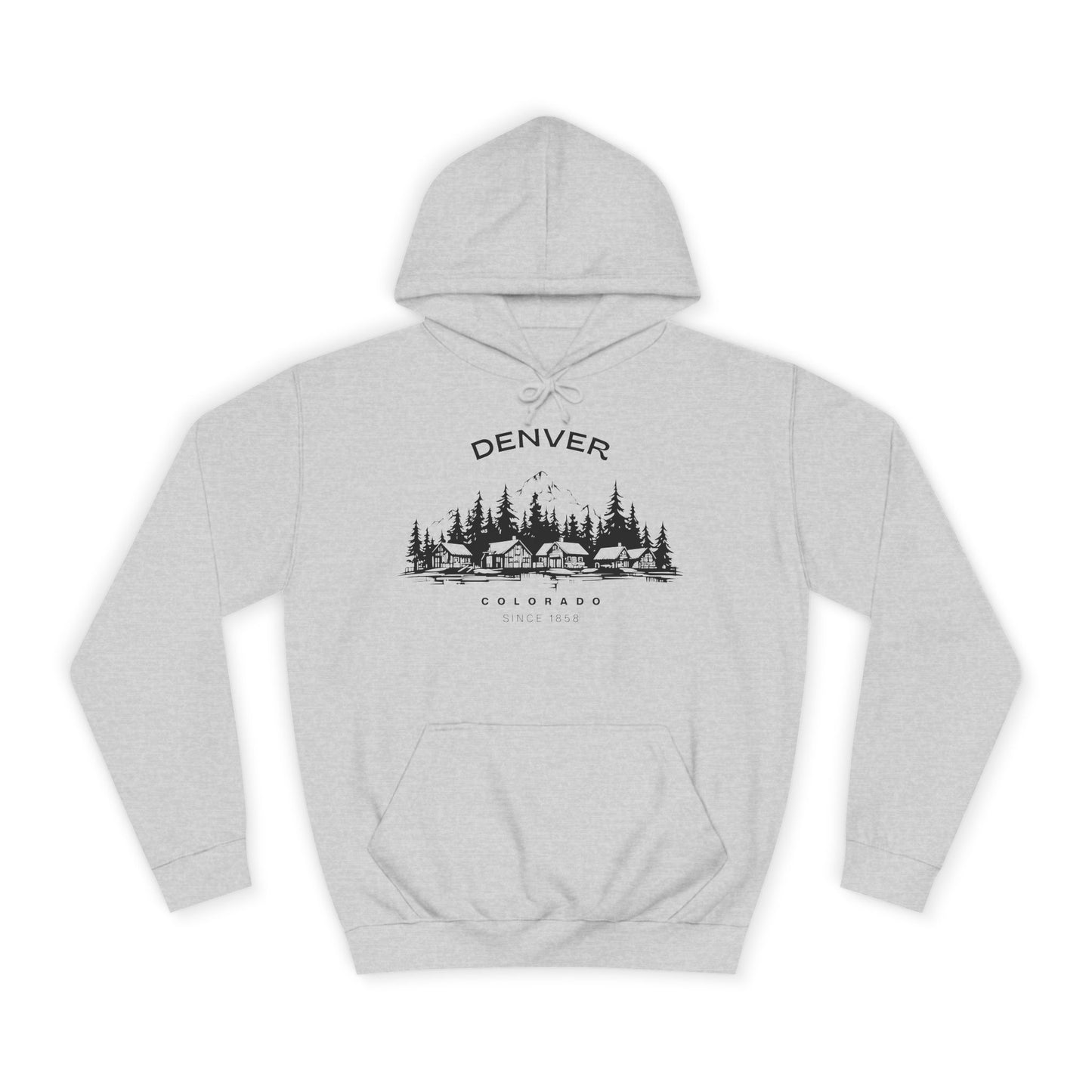 Into The Woods Denver Colorado - Unisex College Hoodie