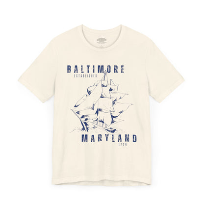 Baltimore Maryland - Unisex Short Sleeve Tee