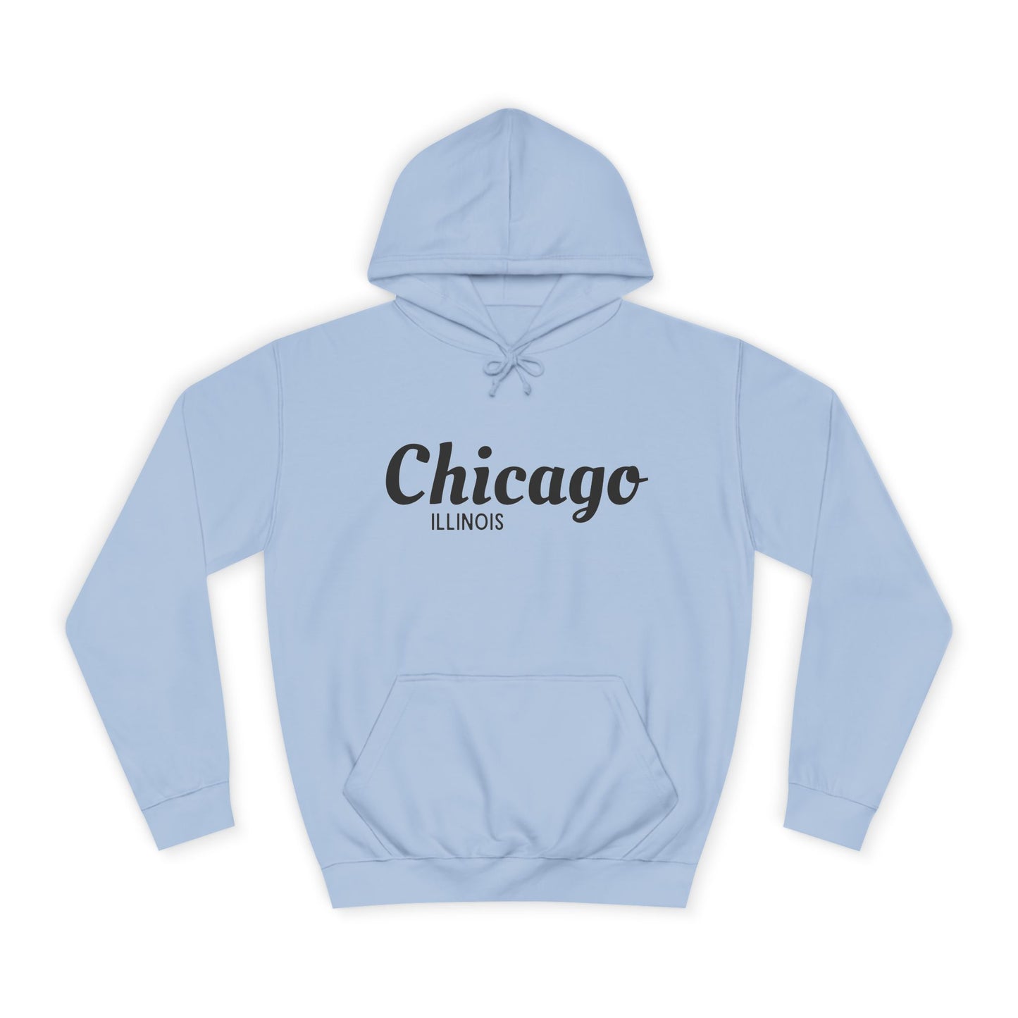 Chicago Illinois - Unisex College Hoodie
