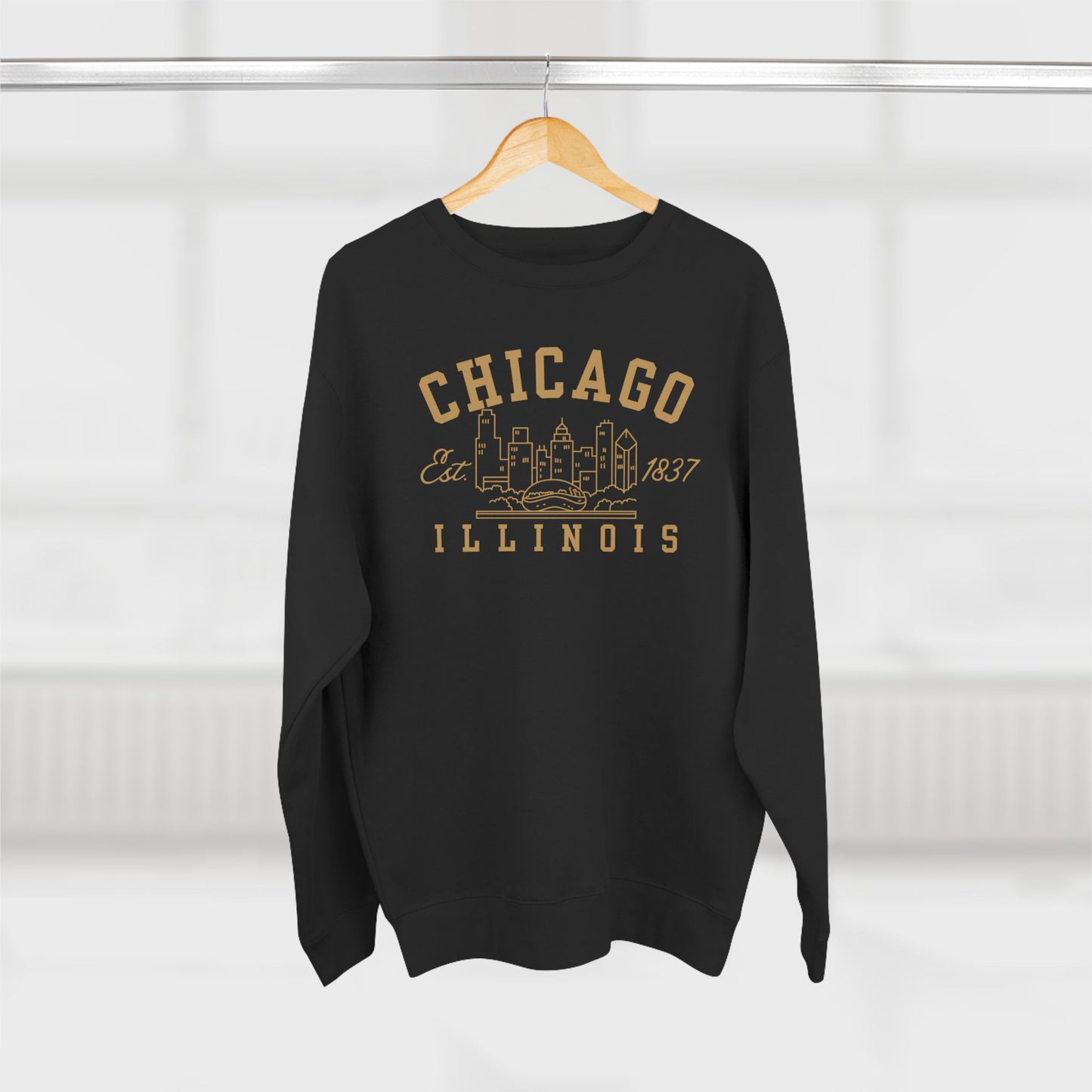 The Bean Downtown Chicago - Unisex Crewneck Sweatshirt