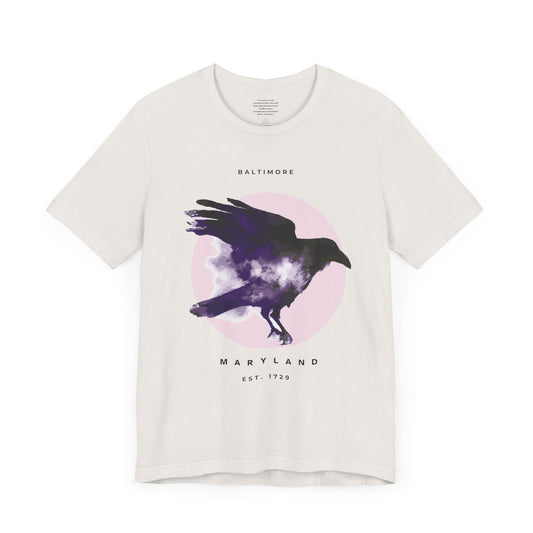 Baltimore Raven 1729 - Unisex Short Sleeve Tee