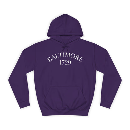 Baltimore 1729 - Unisex College Hoodie