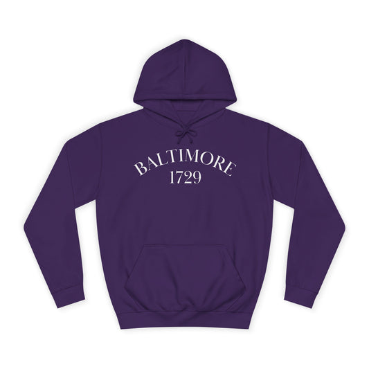 Baltimore 1729 - Unisex College Hoodie