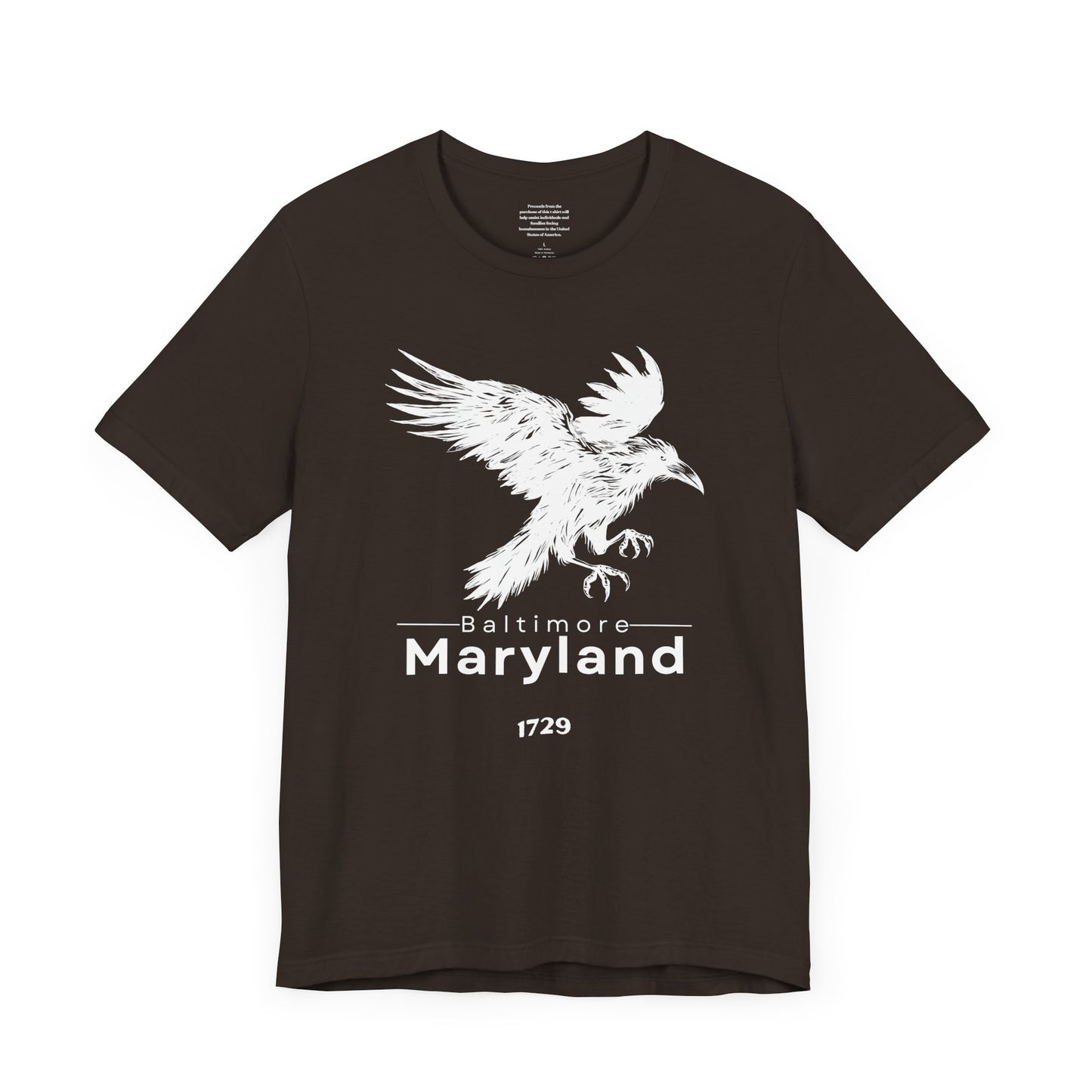 Baltimore Raven 1729 - Unisex Short Sleeve Tee