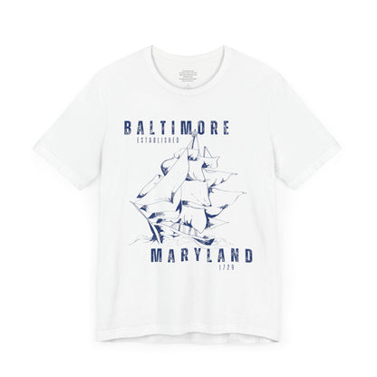 Baltimore Maryland - Unisex Short Sleeve Tee