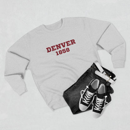 Denver 1858 - Unisex Crewneck Sweatshirt