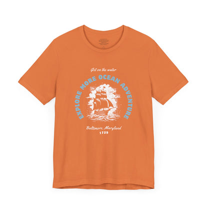 Explore More Ocean Adventure - Unisex Short Sleeve Tee