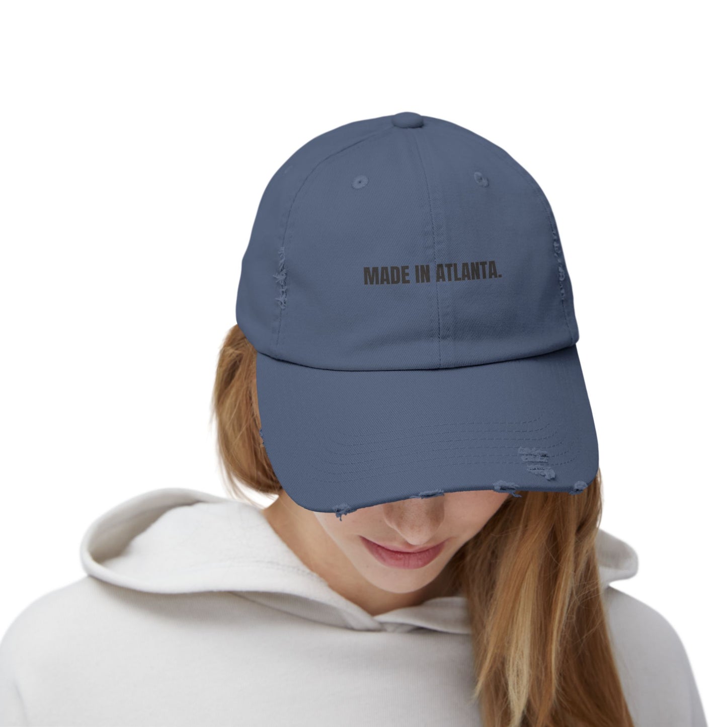 Made in Atlanta - Unisex Distressed Cap