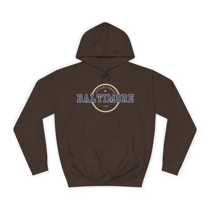 Baltimore 1729 - Unisex College Hoodie