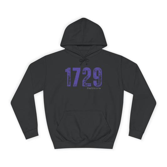 1729 Baltimore - Unisex College Hoodie