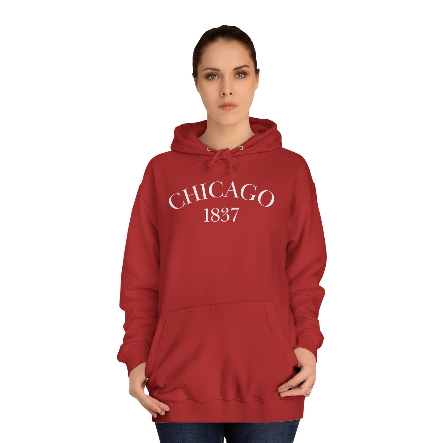 1837 Chicago - Unisex College Hoodie